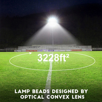 Lampe de projecteur de stade d'aéroport logistique de lumière d'inondation de puissance élevée haut mât IP65 a mené la lumière d'inondation 240W 480W 720W 960W 1200W 1400W