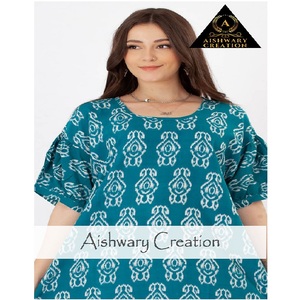 High Quality Custom <b>Linen</b> Midi Tunic Womens Half Sleeve Casual Dress Breathable Lightweight Summer Dresses Bulk Exporter - Product Image 1