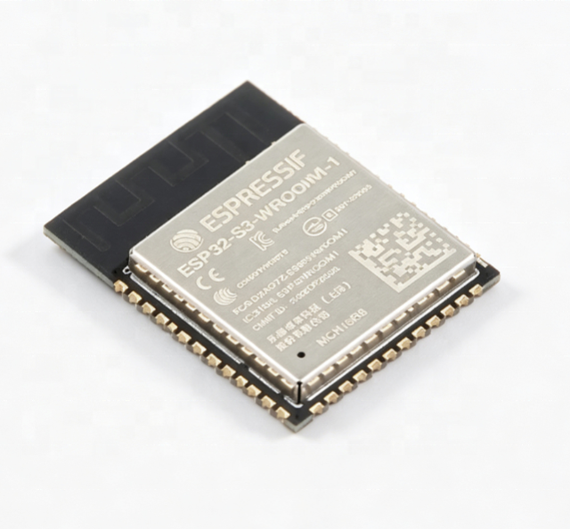 ESP32-S3-WROOM-1-N16R8 WiFi BLE5 Module 16MB Flash 8MB PSRAM 240MHz AI Accelerator PCB Antenna for Voice Face IoT Smart Home