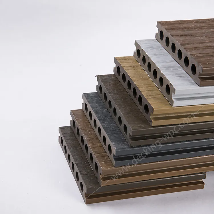 25 Mm Spessore Solid 25*145mm Waterproof Composite Flooring Pvc Kompozit GranuL Plastic Accessories For 50% Wood Wpc Decking