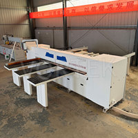 Scie à panneaux horizontale automatique CNC Vortek MJ2900, scie à panneaux informatisée à grande vitesse, scie à bois électrique motorisée, 16KW