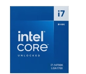 โปรเซสเซอร์ Core I7 14700K พร้อม LGA 1700 ความเร็ว 2.5GHz 20 คอร์ 28 เธรด สำหรับคอมพิวเตอร์เดสก์ท็อป โปรเซสเซอร์ Core I7 14700K - Product Image 1