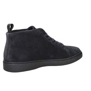 Zapatillas Deportivas para Hombre, Estilo Chukka, de Gamuza Azul, con Suela Gruesa - Product Image 4