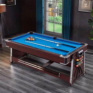 ホットセール 4 in 1 マルチゲームテーブル 回転式コンボゲームテーブル 回転式マルチゲームテーブル（プール、卓球、エアホッケー、ダイニング付き） - Product Image 6