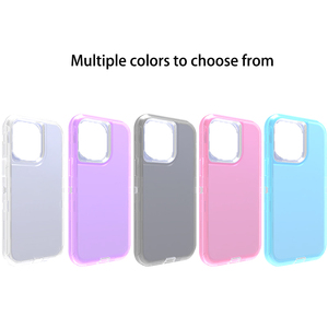 GSCASE Vente en gros accessoires de téléphone mobile <span class=keywords><strong>nouveau</strong></span> design Etui 3 en 1 Antichoc TPU + PC étui de téléphone pour iphone 11 12 13 14 15 16 - Product Image 6
