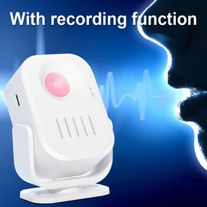 <span class=keywords><strong>Campanello</strong></span> <span class=keywords><strong>Wireless</strong></span> Daytech con Sensore PIR, Resistente all'Acqua, Alimentato a <span class=keywords><strong>Batteria</strong></span>, Registrazione Personalizzata, per Negozi e Visitatori, 11 Suonerie di Benvenuto - Product Image 4