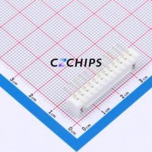 W254110K-12PW2113 Wire-to-<b>Board</b> <b>Pin</b> Header Bent Lead Through Hole,P=2.5mm Connector 1x12P 2.5mm Right Angle Insert XHB - Product Image 2