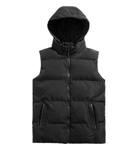 سترة مبطنة مطبوعة حسب الطلب للخريف والشتاء، جاكيت سميك مبطن بالريش، سترة تدريب مطبوعة بشعار مخصص - Product Image 1