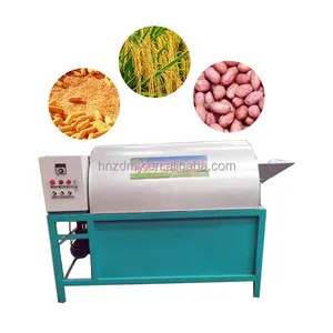 Multifunctional sawdust wood chip dryer small rice corn paddy dryer stainless steel coffee residue drum dryer