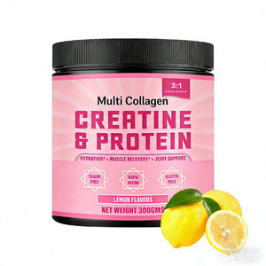 Fórmula personalizada 5g Creatina Monohidrato Colágeno Tipos I II III V X Proteína en polvo Vitamina C Ácido Hialurónico 30 porciones - Product Image 2