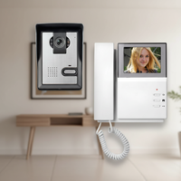Videoportero con Intercomunicador y Pantalla LCD TFT de 7'', Visión Nocturna IR, Visualización Remota por WiFi y Respuesta, Timbre Potente
