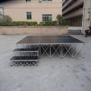 Flexible riser aluminum portable <b>stage</b> choirs <b>stage</b> for activities - Product Image 2