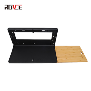 ROVCE-Table de hayon pliable à bon <span class=keywords><strong>prix</strong></span>, petite table d'extérieur pour <span class=keywords><strong>Land</strong></span> <span class=keywords><strong>Rover</strong></span> Defender 2020-2025 - Product Image 4