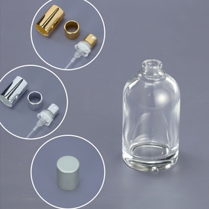 Hot 30ml <span class=keywords><strong>40ml</strong></span> 50ml 100ml trong suốt vòng chai thủy tinh sang trọng Nước hoa mỹ phẩm Chai thủy tinh với đầu phun - Product Image 5