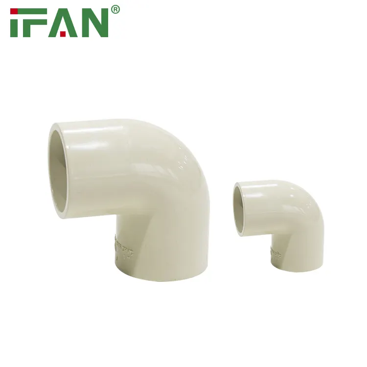 IFAN CPVC แรงดันสูง20-63มม. ซ็อกเก็ตหญิงอุปกรณ์ท่อพลาสติก UPVC อุปกรณ์ท่อข้อศอก PVC