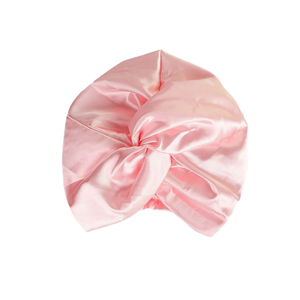 Gorro de Dormir de Seda 100% con Logotipo Personalizado para Mujer, 22 Momme, con Banda Elástica, de Lujo, para Uso Diario, Unisex - Product Image 1