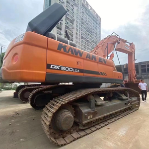 Excavateur de terrassement lourd Doosan DX500 d'occasion Moteur Hitachi à haut rendement en bon état Godet de 2,14 mÂ ³ de 49 tonnes - Product Image 1