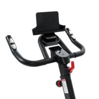 Bicicleta de Spinning con Resistencia Magnética, Volante de Inercia de 6 kg (Opción de 10 kg), Pantalla LED, Transmisión por Correa Silenciosa, Estructura de Tubo de Acero y ABS, Ajustable
