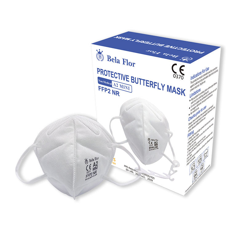 Wholesale Respiratory Silicone Dust FFP2 Mask Kids Surgical Head strap Baby White Face Mask KN95 Protective Mask Kids 3 Ply