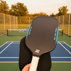 Raquettes de pickleball FitSpark Blade Professional T700 en fibre de carbone, matériau 18K, épaisseur 16 mm, noyau en nid d'abeille durable, approuvé par l'USAPA - Product Image 1