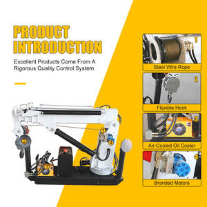 Grue de camion <span class=keywords><strong>pas</strong></span> chère 1,5 à 6 tonnes, nouvelle grue personnalisable à flèche télescopique/articulée montée sur camion à vendre - Product Image 5