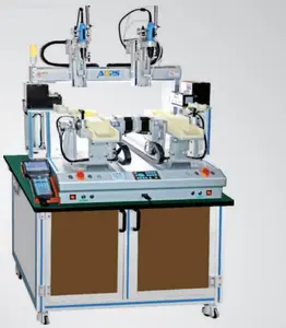 Mesin sekrup kunci otomatis pukulan udara tipe memberi makan mesin screwing pengencang robot mesin obeng pengumpan pengencang