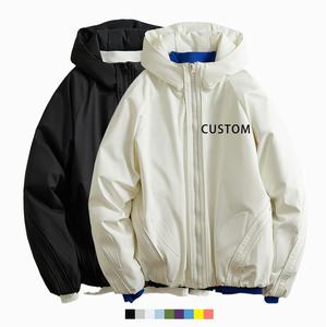 OEM <strong>Custom</strong> Design Winter Jacket With Hood <strong>Windbreaker</strong> Outdoor Sports Street Wear Quilted Jacket Winter Jacket For Men - Product Image 1