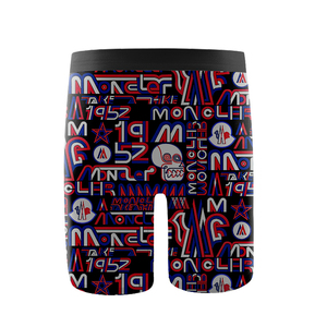 Calzoncillos bóxer de tiro medio personalizados de marca americana para hombre, calzoncillos deportivos antibacterianos transpirables suaves, estampado de logotipo, Sexy de talla grande - Product Image 6