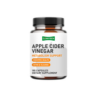 Cápsulas de Vinagre de Sidra de Manzana con Pimienta de Cayena para Apoyo al Metabolismo, Veganas, OEM ODM