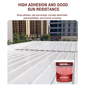 Nhà Máy Mái Phản Quang Nhiệt Cách Nhiệt Sơn Chống Thấm Nước Kem Chống Nắng Làm Mát Chất Lỏng Lớp Phủ Màu Thép Gạch Sắt Nước Sơn - Product Image 4