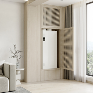 Sistema de Ventilación de Aire Fresco Metálico de Ahorro Energético SQ500 con Filtración del 99.9% y Recuperación de Calor del 80% para Residencias, Comercios y Salones - Product Image 1