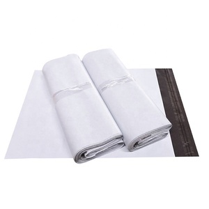 Белые крепкие самоуплотняющие Экспресс-курьерские почтовые конверты, полиэтиленовые почтовые пакеты - Product Image 5