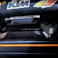Kit de conduite de vibration de pédale de simulateur de volant de course USB Plug and Play pour Simulation de vibration de pédale universelle SimRacing