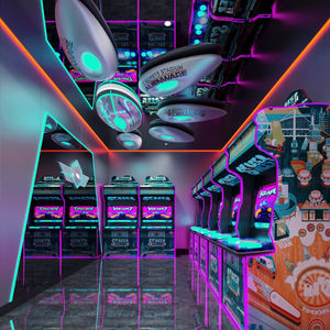 Lampes LED modulaires RGB de style Esports/Fantasy, contrôle par application, fonctionnalités DIY, corps en PVC pour bars, KTV, hôtels, éclairage d'ambiance complet - Product Image 5