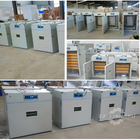 Incubateur automatique industriel d'oeufs de poussins d'armoire pour la ferme avicole de poulet