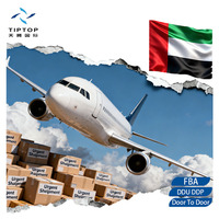 Expédition porte-à-porte par avion et camion vers les Émirats arabes unis avec consolidation FBA, marchandises dangereuses et générales, livraison en 7-9 jours
