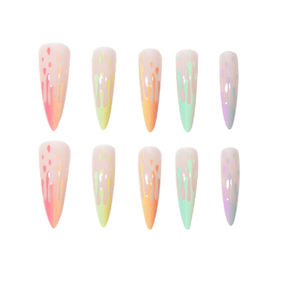 Patchs à ongles longue tenue <span class=keywords><strong>dégradé</strong></span> <span class=keywords><strong>arc</strong></span>-<span class=keywords><strong>en</strong></span>-<span class=keywords><strong>ciel</strong></span> pour <span class=keywords><strong>nail</strong></span> <span class=keywords><strong>art</strong></span> Instagram - Product Image 5