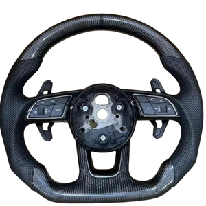 Productos Populares: Volante de Fibra de Carbono para Modelos <span class=keywords><strong>Audi</strong></span> A3, A4, A4L, A5, A7L, A8, Q5, <span class=keywords><strong>Q7</strong></span>, B9, A6, R8, Piezas de Auto - Product Image 6