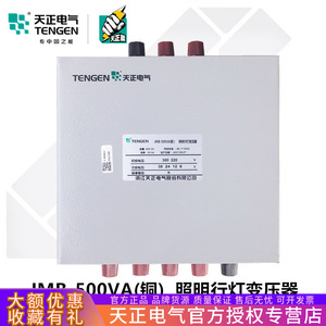 Transformador de Iluminación Tengen Jmb 500VA, 380V/220V a 36V/24V/12V/6V, Carcasa de Cobre, Sumergido en Aceite, Autoenfriable - Product Image 3