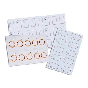 Fabrik preis Benutzer definierte A4 PVC M1 F08 RFID-Karte Inlay Sheet in Shenzhen Guangzhou