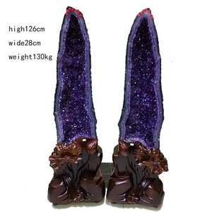 Bán Buôn Hang Động Pha Lê Tự Nhiên Khổng Lồ Chất Lượng Cao Thạch Anh Tím Urguay Lớn Để Trang Trí Nhà Cửa - Product Image 1