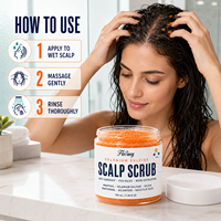 OEM ODM Marque Privée 100ml Gommage Capillaire au Sulfure de Sélénium Anti-Pelliculaire Soulagement des Démangeaisons Traitement Micro-Exfoliant du Cuir Chevelu