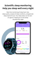 Reloj Inteligente ZL02 IOS Android para Hombre y Mujer, Reloj Deportivo con Podómetro, Pulsera de Fitness, Relojes Casuales de Moda Originales