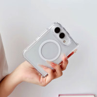 Coques de téléphone portable de luxe pliables à chargement sans fil en TPU antichoc magnétique, vente chaude pour 18 Duo Pro Max