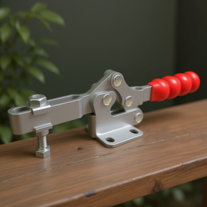 Horizontal Locking <b>Clamp</b> Flat Base 150 Kg Load Capacity Locking System - Product Image 3
