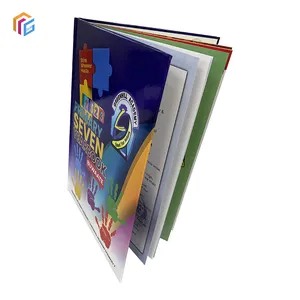 Wholesale Custom Film Lamination Full Color Offset Hardback / Hardcover Book Yearbook Printing