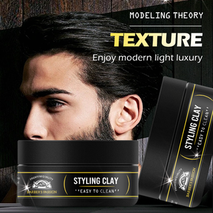 Cera per <span class=keywords><strong>Capelli</strong></span> <span class=keywords><strong>Uomo</strong></span> Effetto Opaco Classico Tenuta Forte Aggiunge Texture Professionale Creativa - Product Image 4