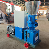 Machine de fabrication de granulés d'aliments pour animaux (volailles, bétail, poulets, vaches, moutons, porcs) avec armoire de commande électrique et arrêt d'urgence mobile