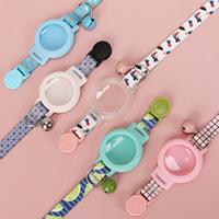 Collier anti-perte pour chien de compagnie avec airtag GPS Tracker Holder case cat Collar GPS Holder