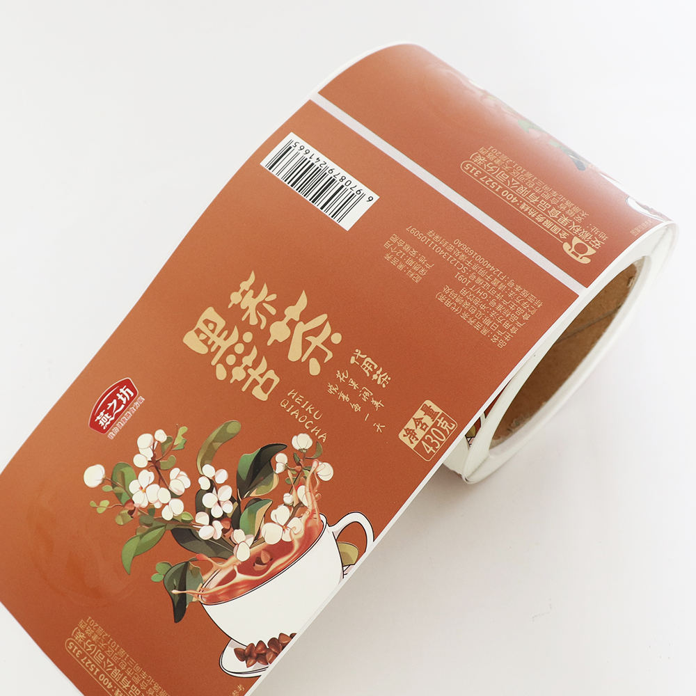 Custom Self-Adhesive Premium PP Food Packaging Labels Waterproof Jars Bottles Containers Bulk Printing for Wine